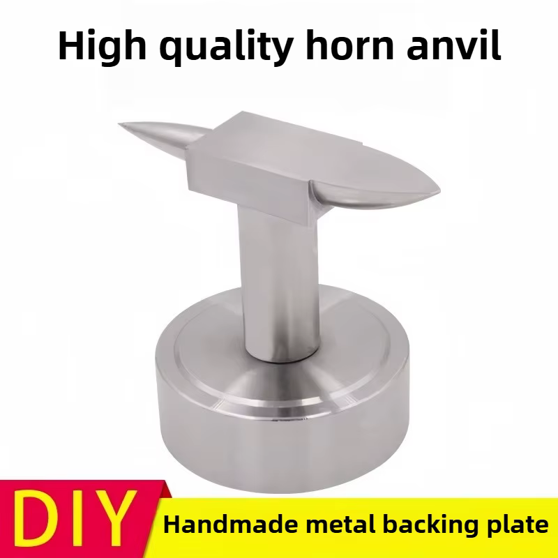 Enclume de corne professionnelle-bloc de banc de fabrication de bijoux pour la martelage d'anneaux en or/argent/cuivre et l'artisanat en métal bricolage