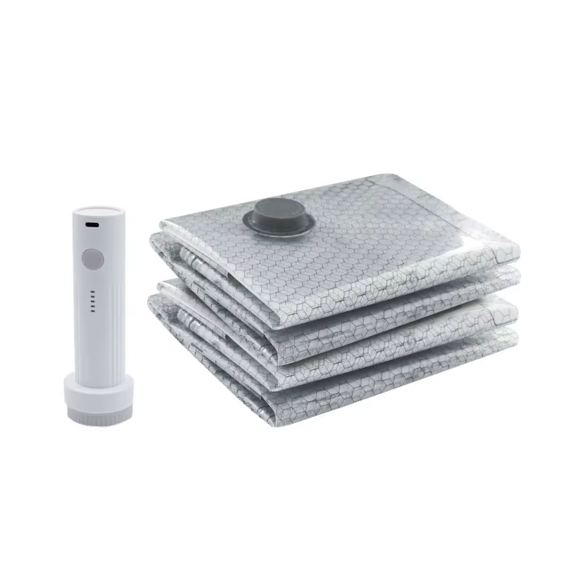 Sacs de rangement sous vide avec pompe électrique