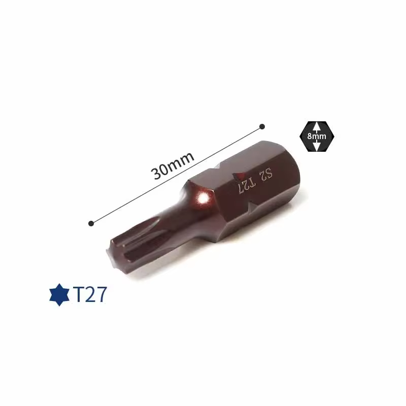 Tournevis Torx magnétique court 5/16 '8mm