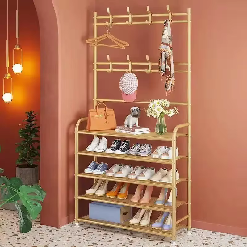 Porte-chaussures sur pied multi-niveaux