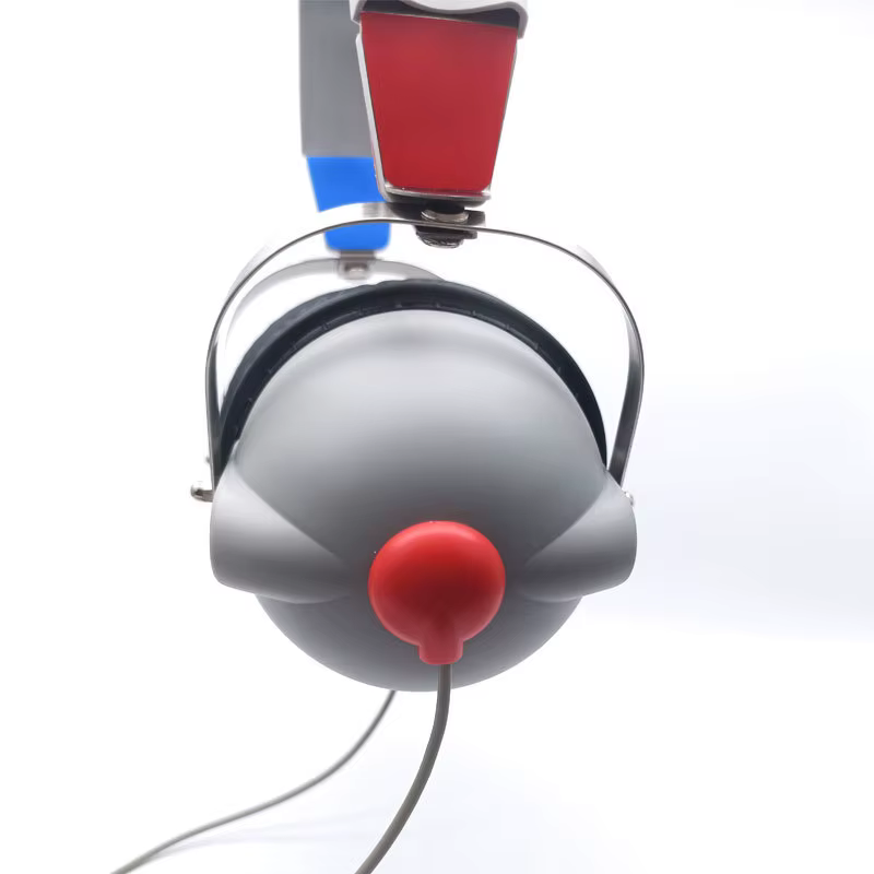 Casque audiometrique TDH39 à montage sur tête pour appareil auditif, avec grandes oreillettes pour mesure auditive, soins de la santé auditive et confort d'utilisation