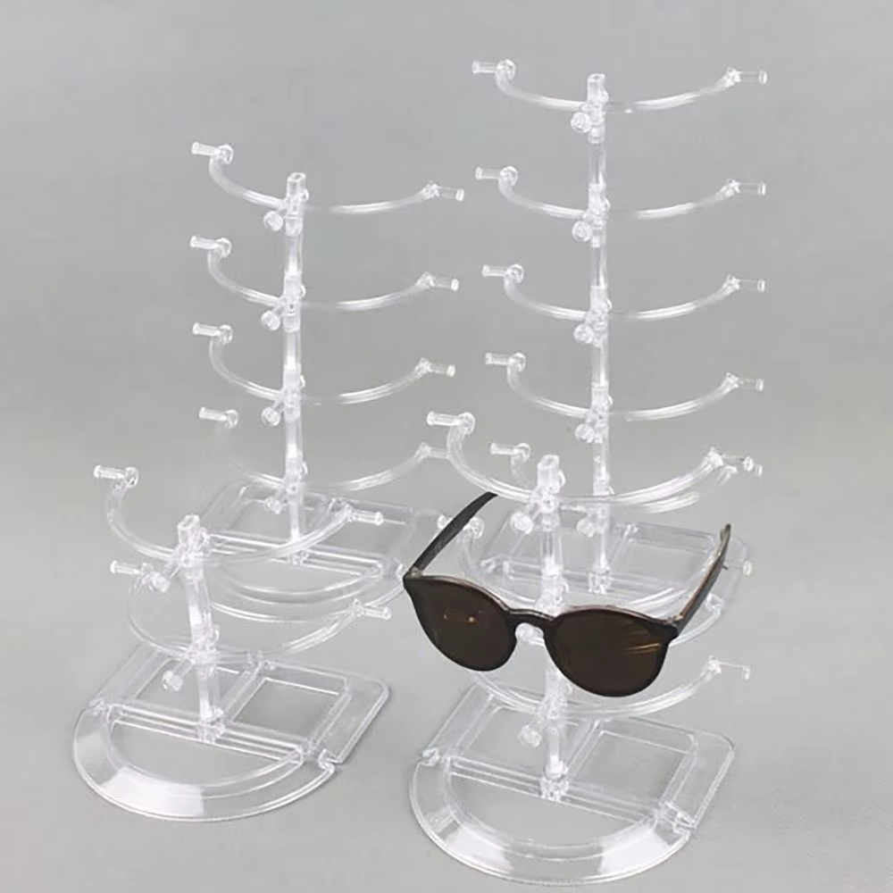 Présentoirs en plastique pour lunettes