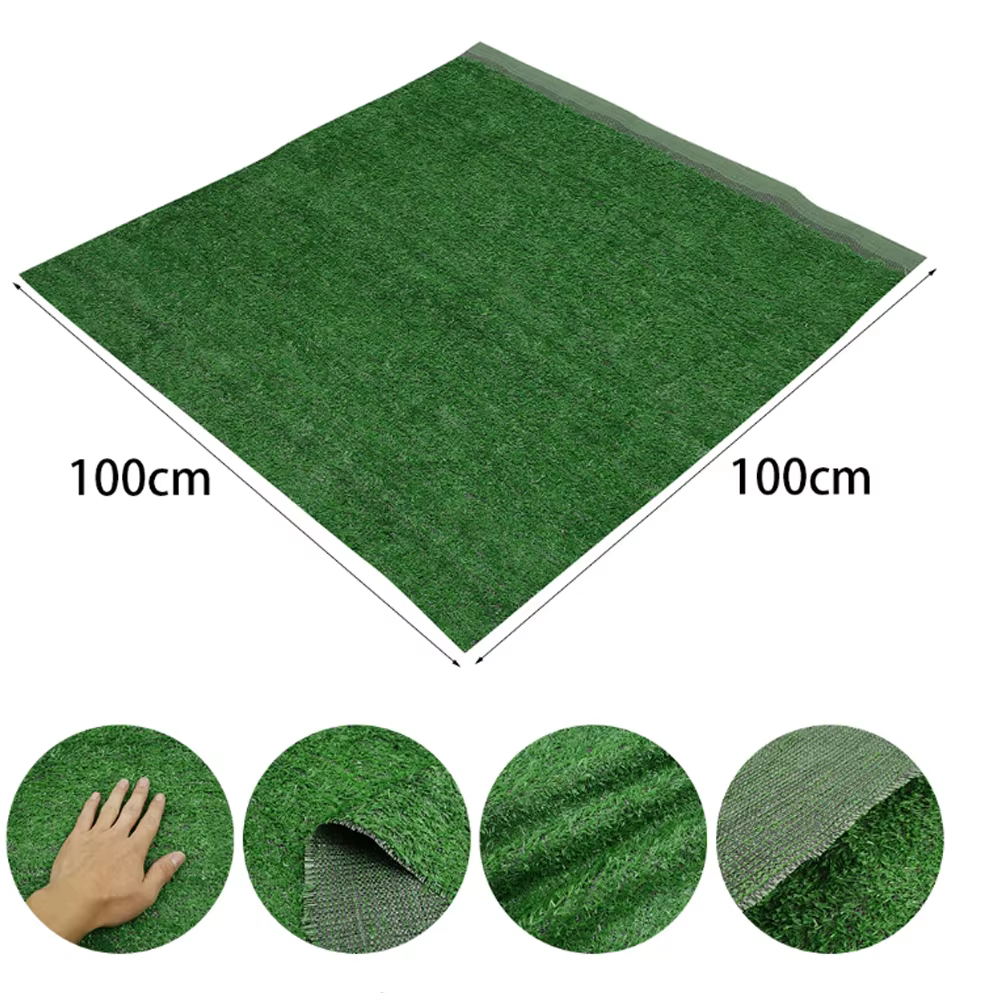 Pelouse artificielle haute densité faux tapis d'herbe 1M tapis d'herbe artificiel balcon intérieur faux gazon tapis rouleau bricolage décoration de jardin