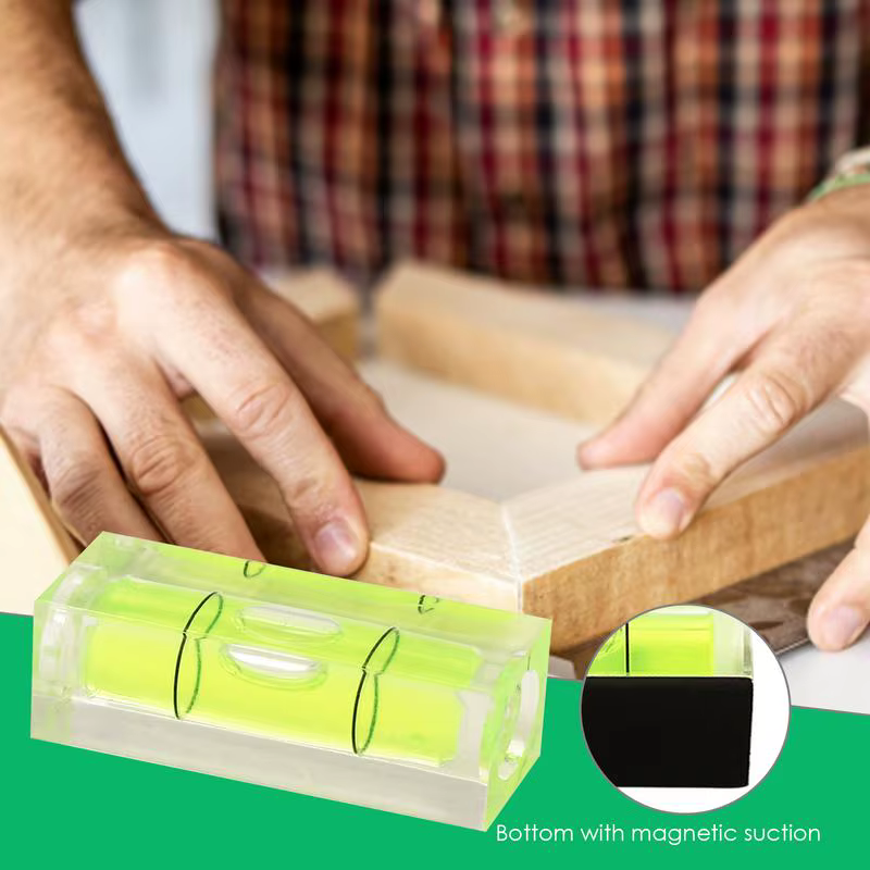 Mini moteur de niveau à bulle horizontal recyclable