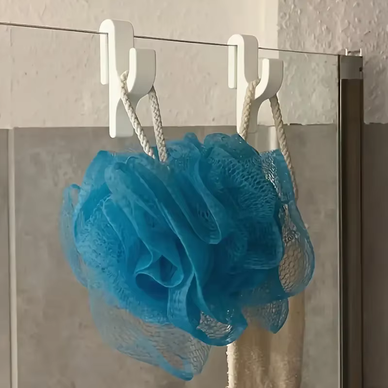 1-3 crochets de porte de douche – Cintre en verre sans cadre de 8 mm