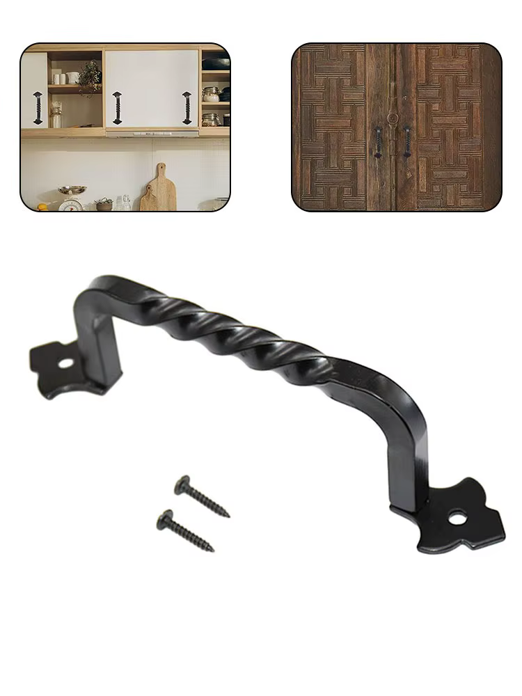 Poignée de porte de grange pour portes de jardin en bois