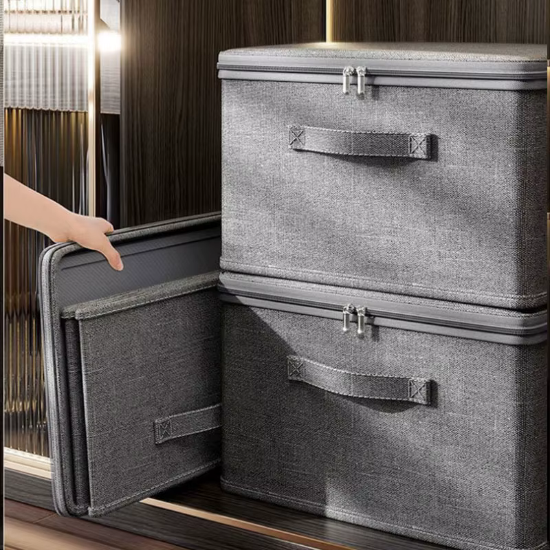 Boîtes de rangement étanches empilables