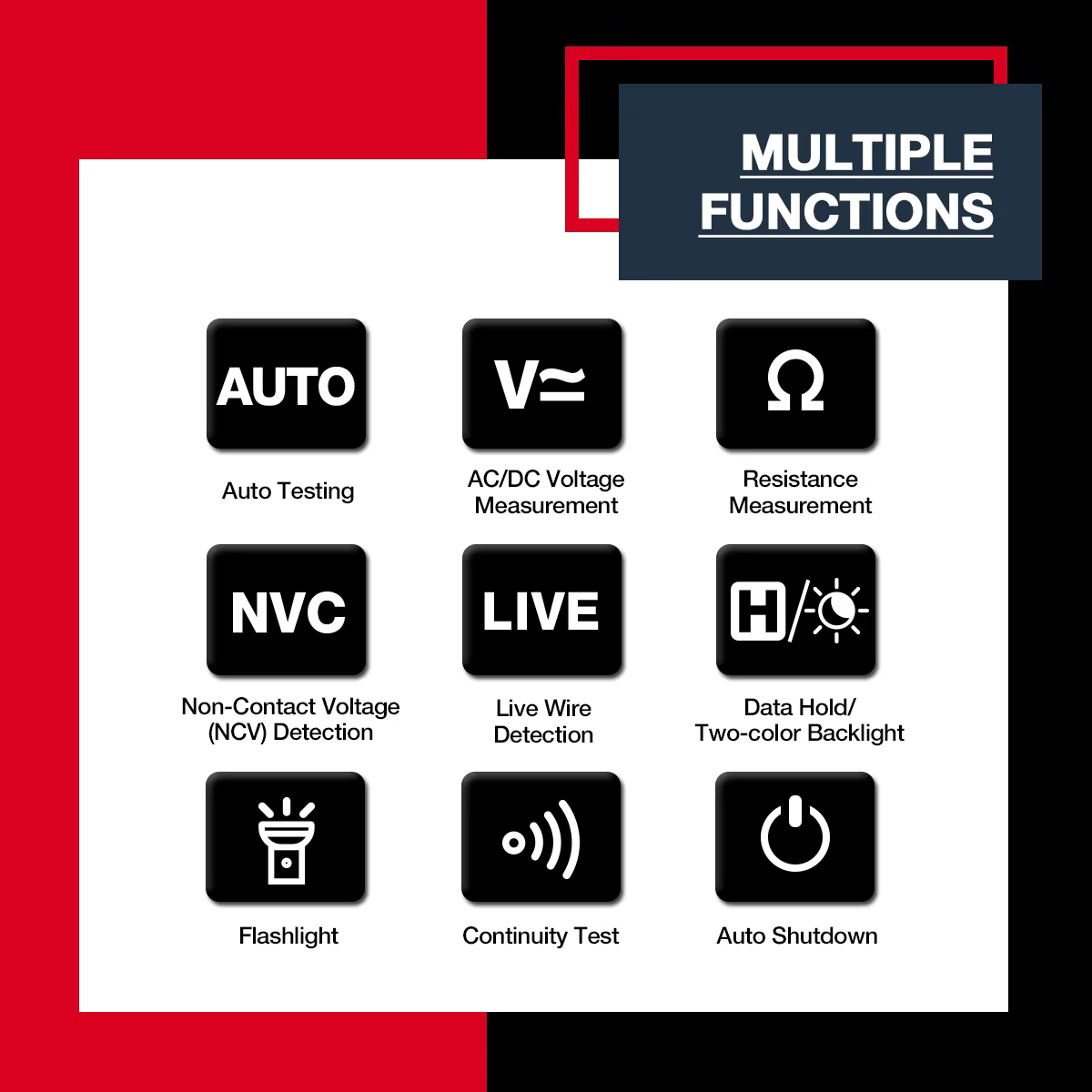 Multimètre numérique intelligent HT93