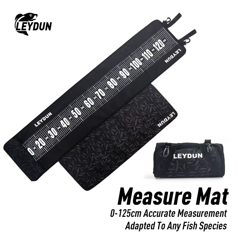 LEYDUN 125cm poisson mesure tapis de pêche outils est livré