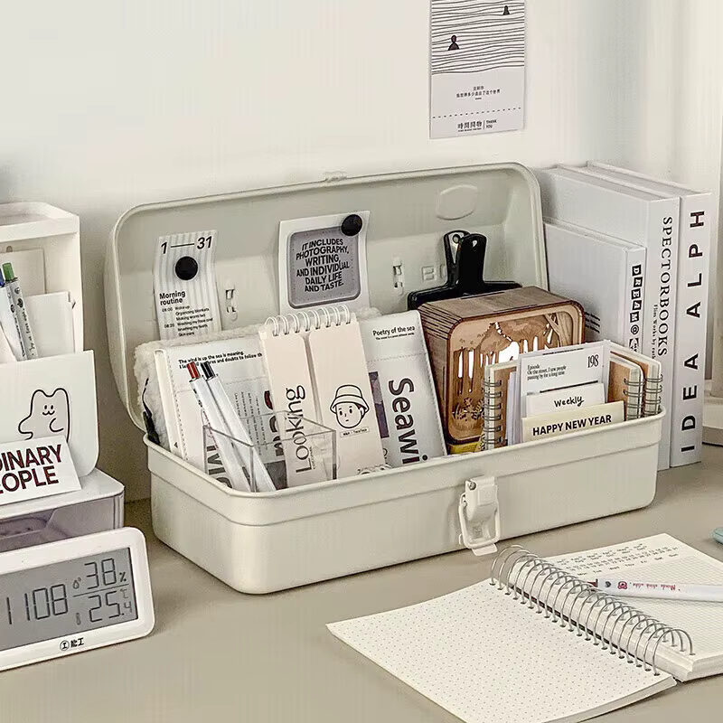 Boîte à outils multifonctionnelle en fer