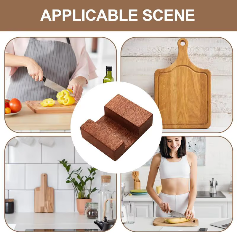 Support de planche à découper en bois