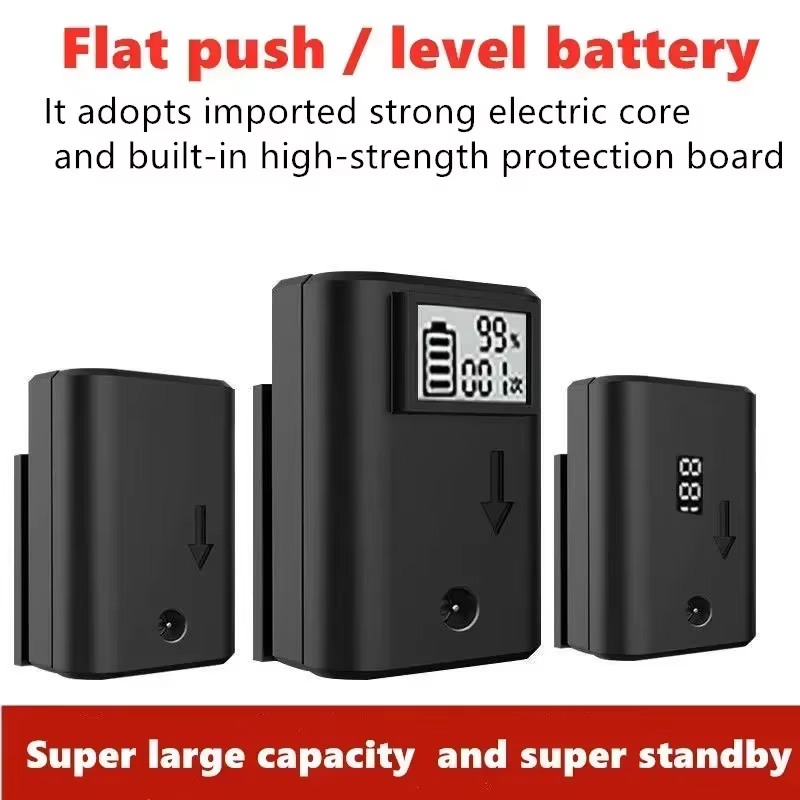 Hilda 6800 mah batterie haute puissance rechargeable niveau laser 360 outils de construction pour le nivellement 3D 12