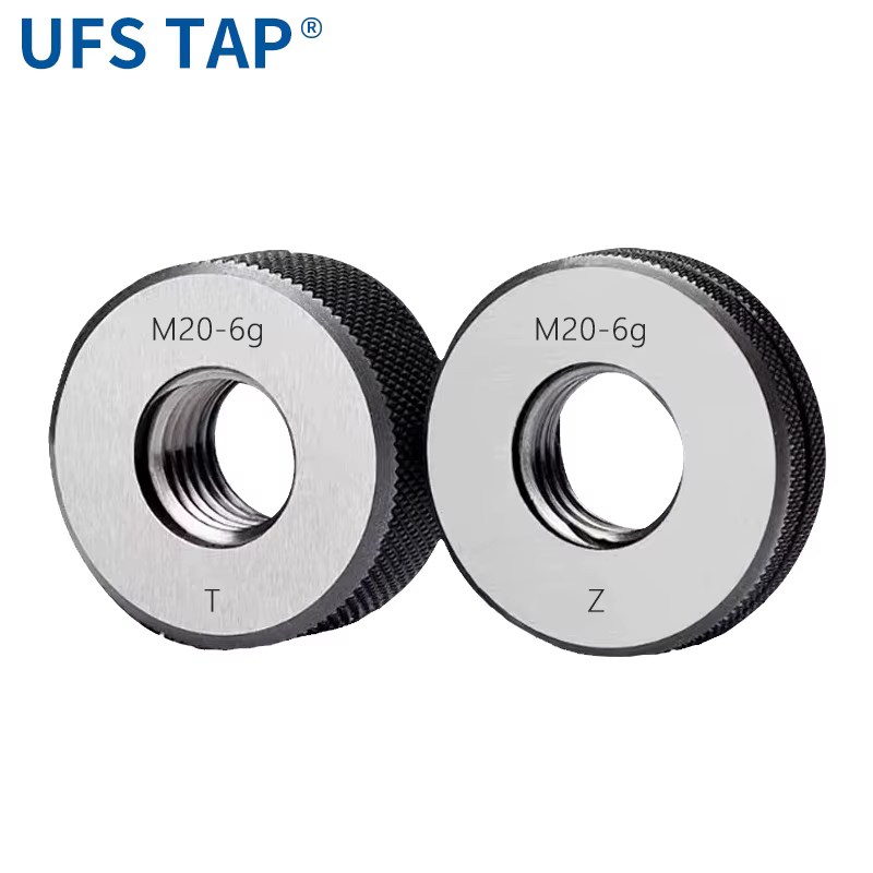 Jeu de 1 calibre de filetage (1*GO+1*NOGO) 6g M1-M15 X0.2/0.25/0.35/0.4/0.5/0.75/1/1.25/1.5