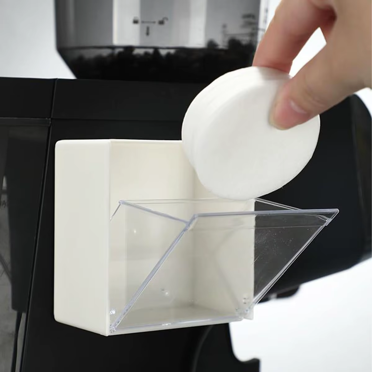 Porte-filtre à café, conteneur de stockage de filtre à café