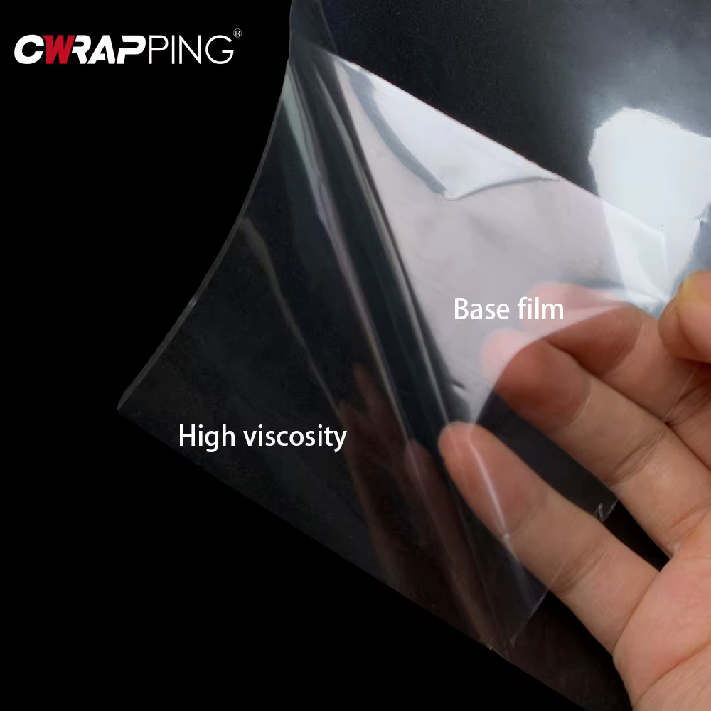 Film de protection mural autocollant Transparent, Films d'enveloppe en vinyle imperméable et résistant à la saleté en PVC pour la maison, DIY bricolage