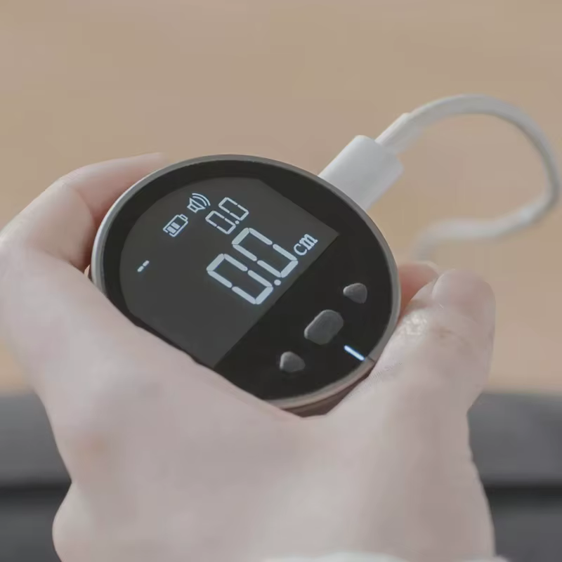 DUKA ATuMan Little Q règle électronique télémètre 8 en 1 ruban à mesurer numérique Mini outil de mesure roulant pour plat incurvé