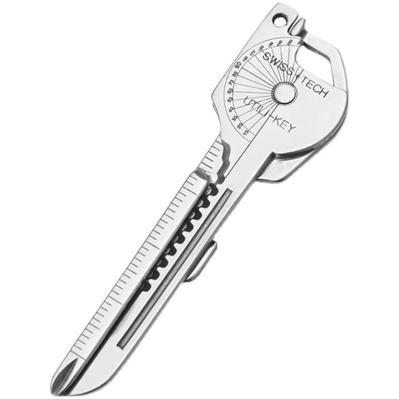 Gadget porte-clés compact multifonctionnel avec tournevis