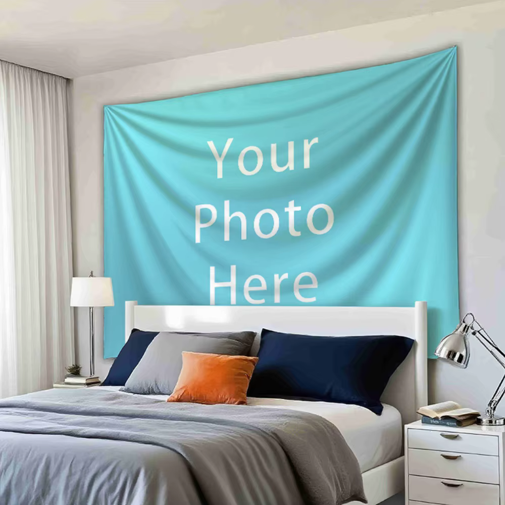 Décoration murale en tissu personnalisée pour rehausser l'ambiance de votre maison – Parfaite pour les salons