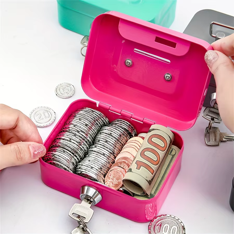 Boîte de rangement sécurisée pour clé en métal
