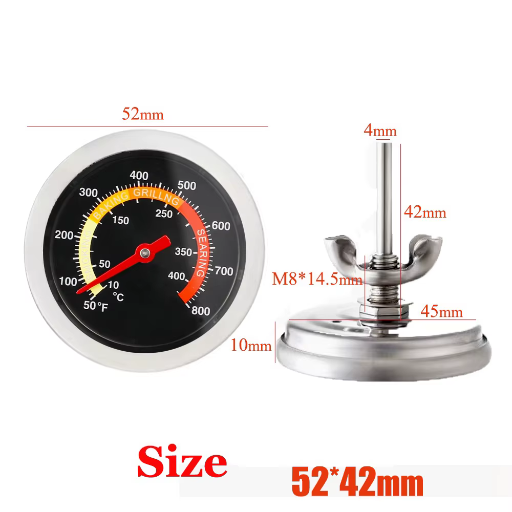 Thermomètre de four à Pizza pour cuisine