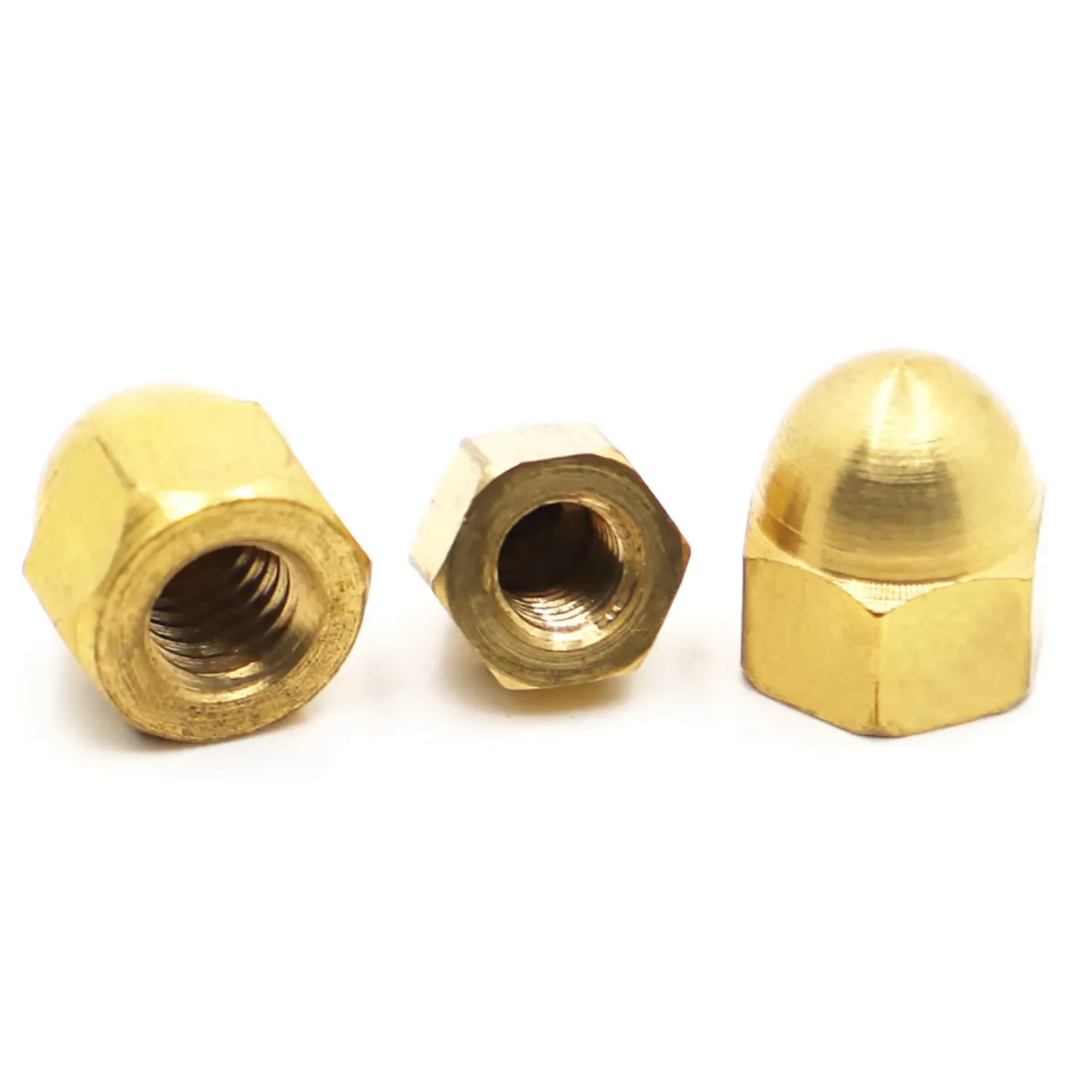 Écrou à Tête Hexagonale en Cuivre M3, M5, M6, M8, M10, M12, M14, M16, Din1587