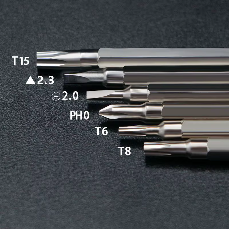 Tournevis multifonction 6 en 1 Sécurité Tamper-Verde CR-V Chrome Vanadium Acier Embout magnétique Hex Torx Outil à main par PROthelents Textiles