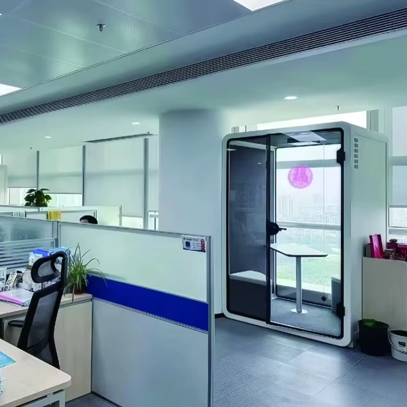 FOODLINE - Cabine de bureau mobile personnalisée