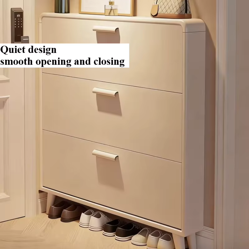 Étagère à chaussures d'intérieur blanche
