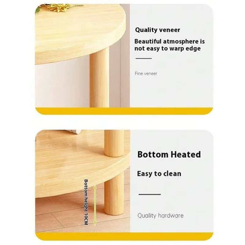 Table de chevet moderne en bois