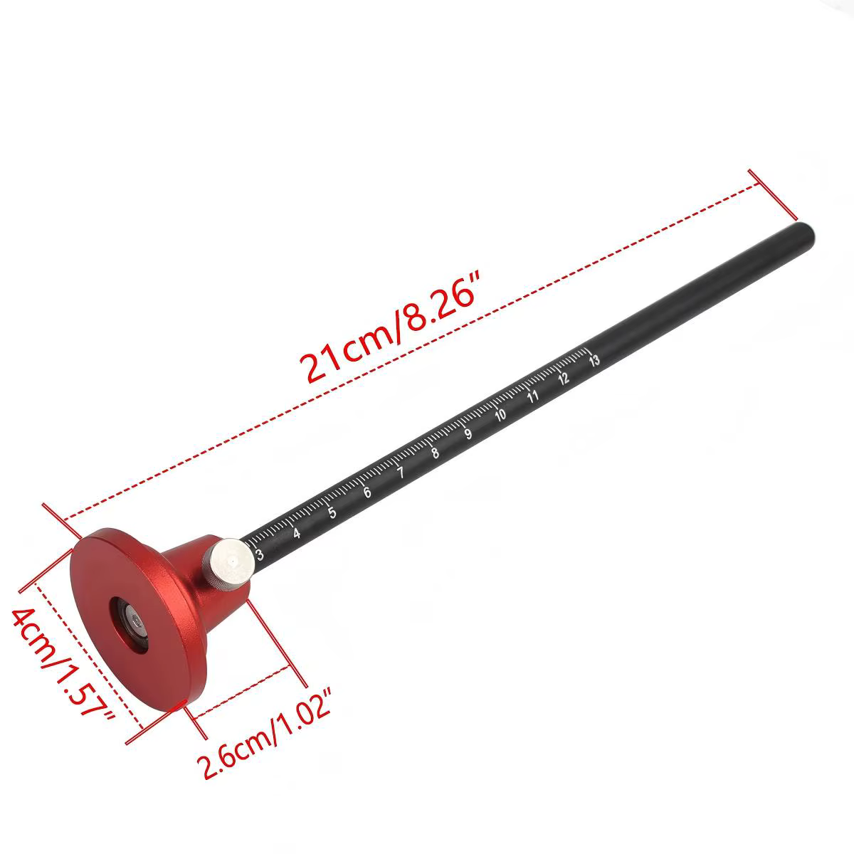 Jauge de marquage de roue-traceur pour le travail du bois-outils