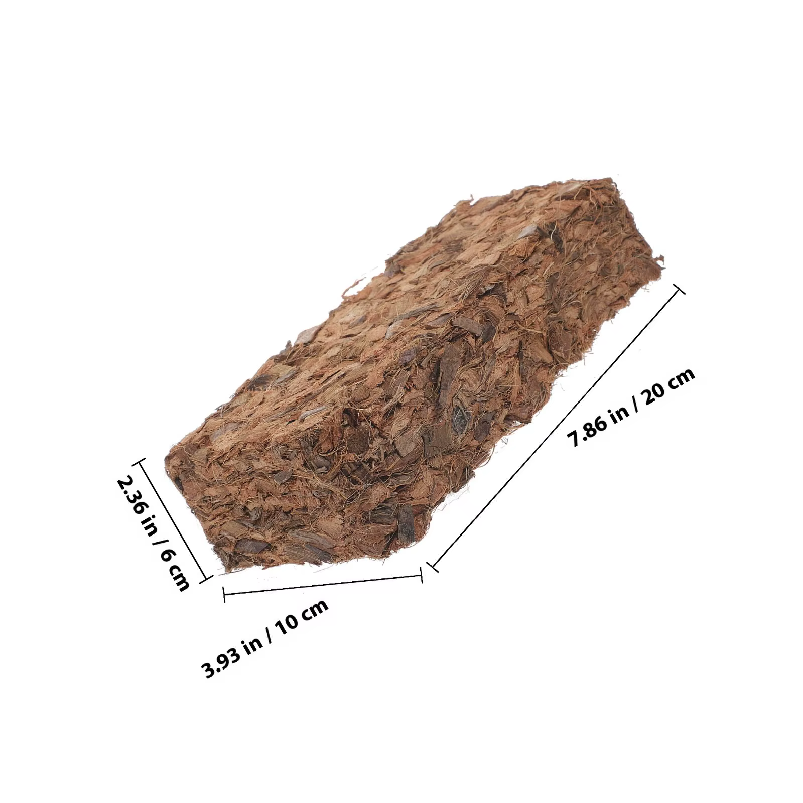 Bloc de terreau nutritif en fibre de coco pour pépinière, idéal pour le repiquage facile, rétention d'humidité, riche en nutriments, pour jardinage sans terre