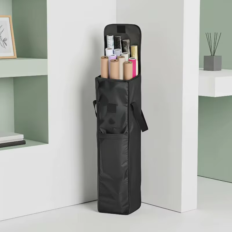 Sac de rangement en tissu Oxford grande capacité pour papier d'emballage