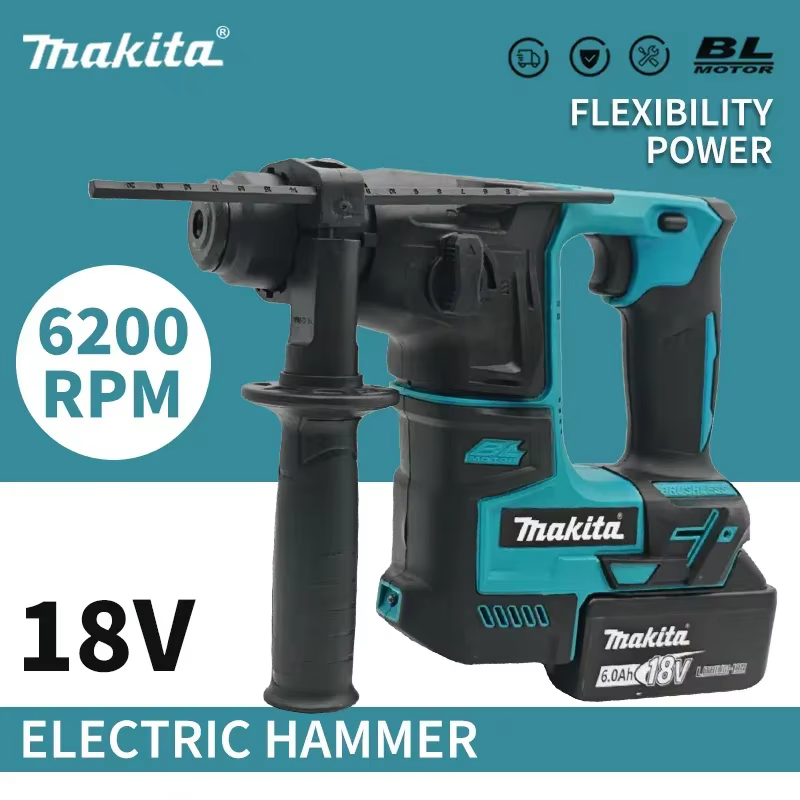 Marteau électrique sans fil Makita Original HR140D
