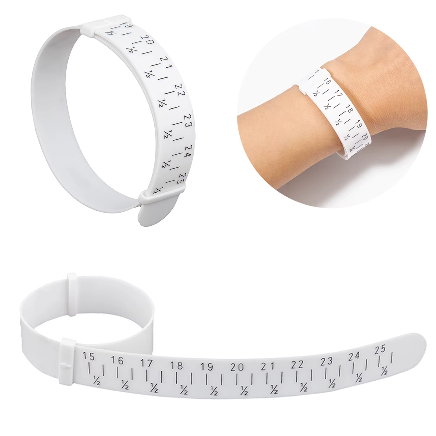Outil de mesure de mesure de poignet 27cm