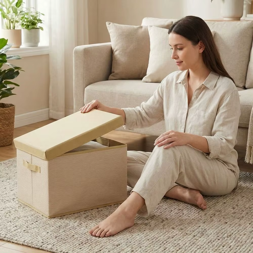 Boîte de rangement pour vêtements de grande capacité