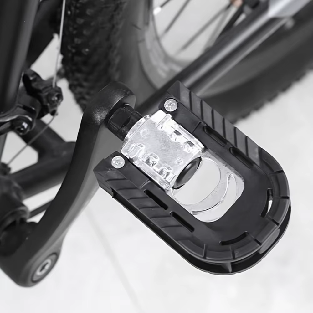 Une paire de pédales en alliage d'aluminium pour vélos et véhicules électriques - pédales pliables pour vélos, pédale pliable en alliage d'aluminium