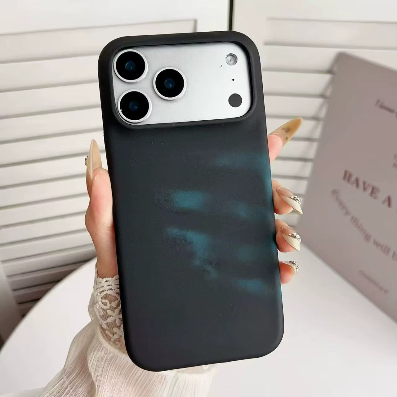 Coque de téléphone thermosensible compatible avec iPhone 17 Pro Max Air