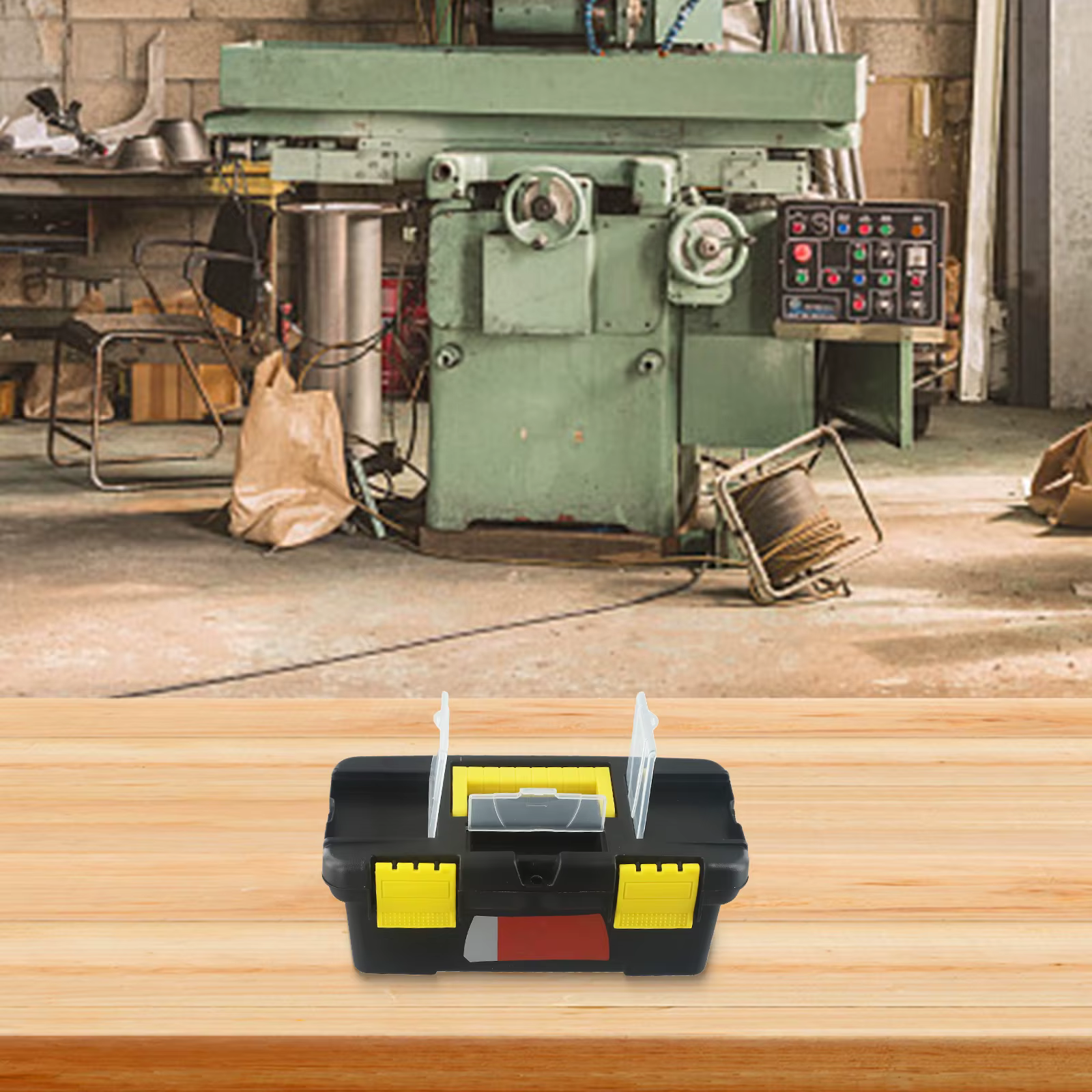 Boîte à outils domestique de 10 pouces