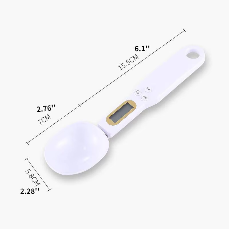 Cuillère-mesure numérique avec écran LCD
