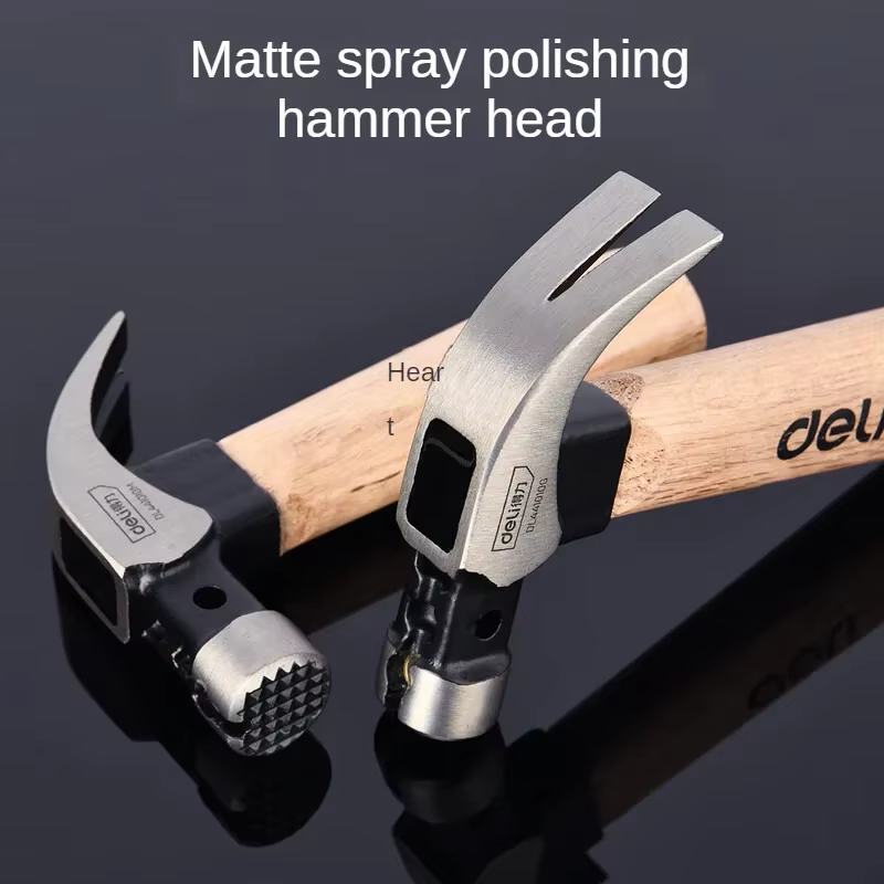 Deli-Mini marteau à griffes avec manche en bois