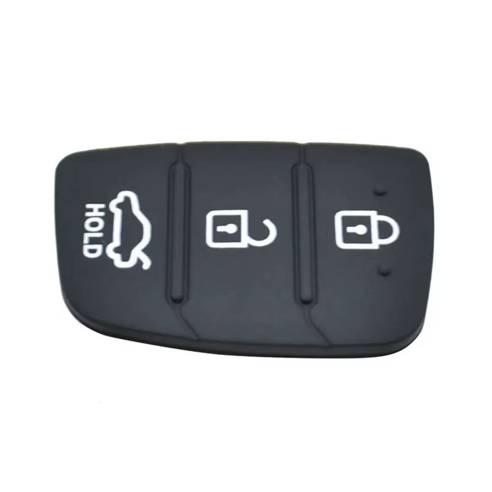 Coque de clé de réparation de voiture en caoutchouc de remplacement