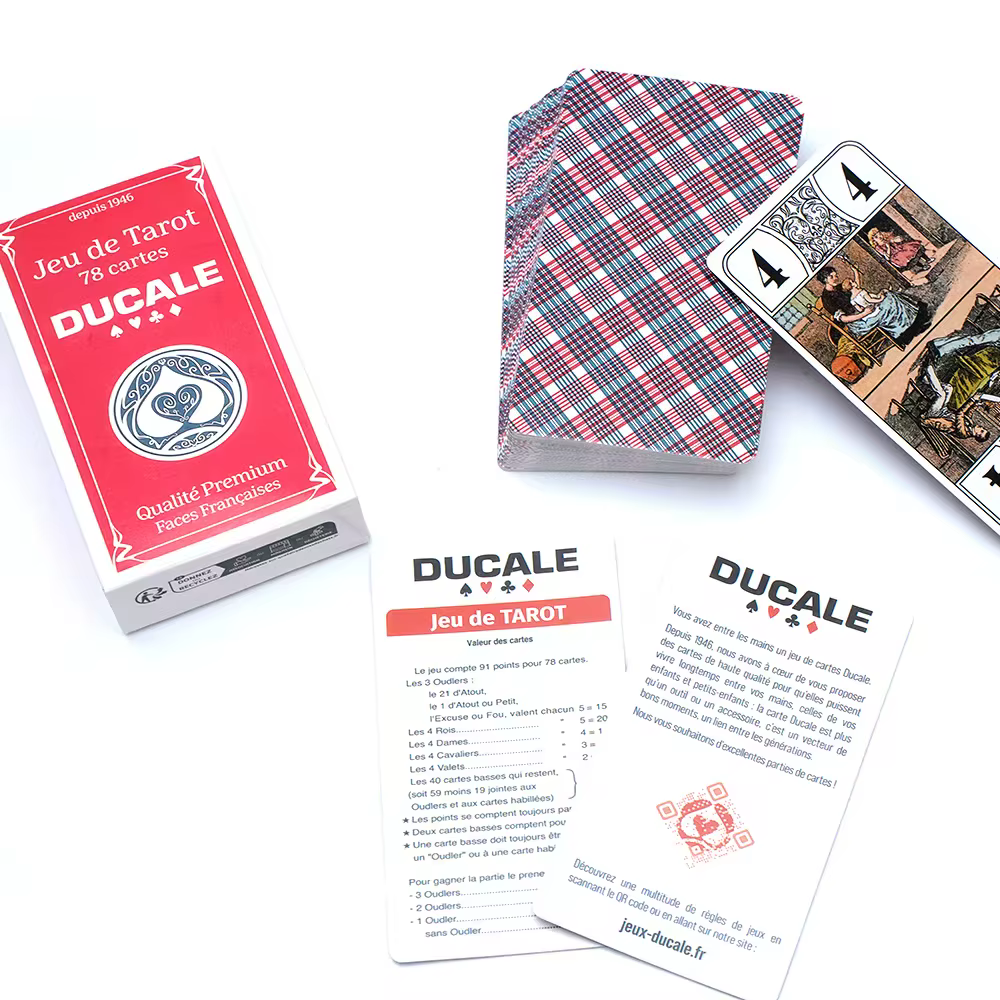 Français Jeu de Tarot 78 cartes Ducale jeu