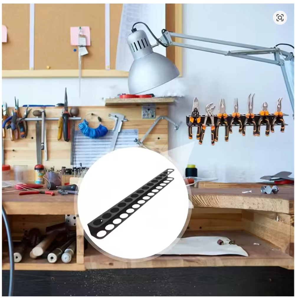 Lot de 2 supports muraux robustes pour pinces