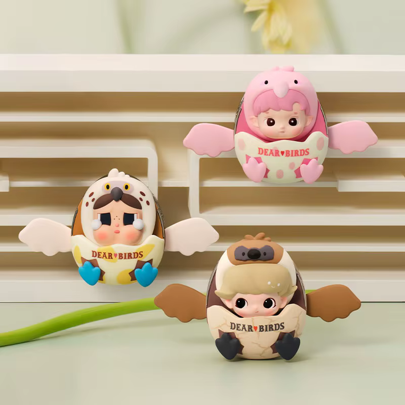 POP MART Série Dear Birds Parfum pour Voiture Boîte Mystère Jouets Figurines Modèles Cadeau d'Anniversaire