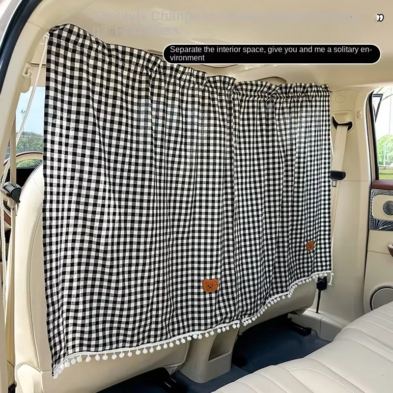 Nouveau rideau de séparation avant et arrière de voiture