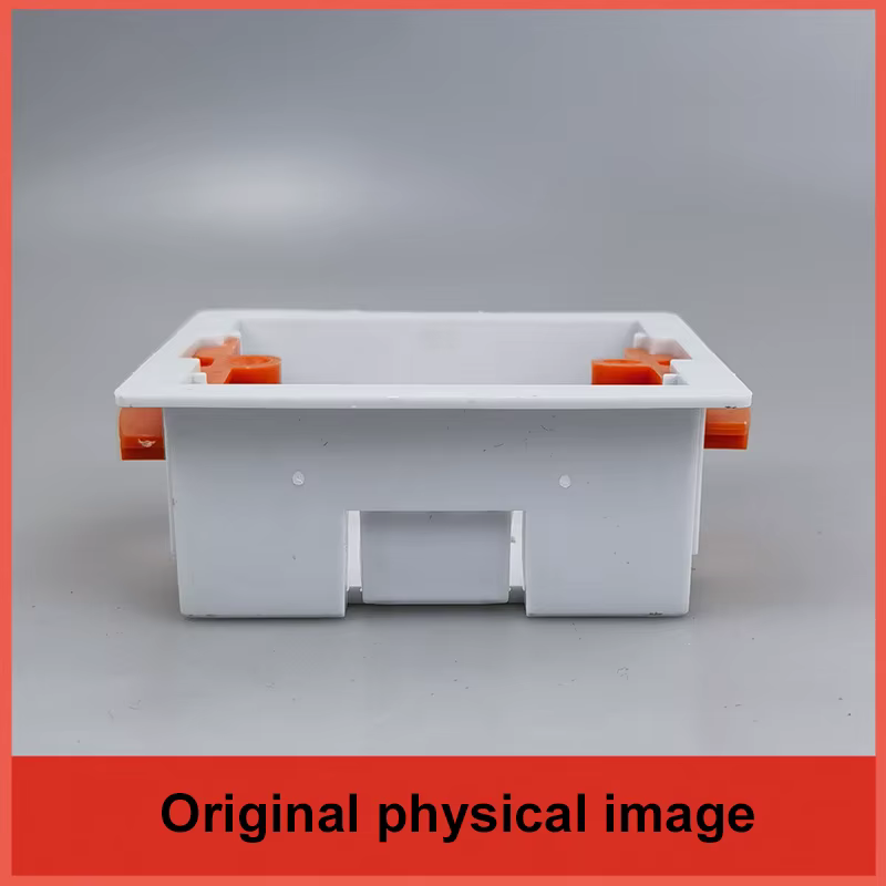 Boîte de doublure sèche 1 2 gangs pour panneaux de plâtre/cloisons sèches/plaquettes de plâtre 35mm de profondeur UK