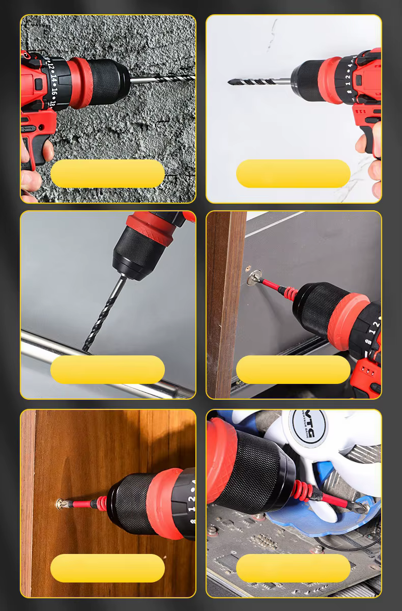 Adaptateur universel pour embouts de perceuse