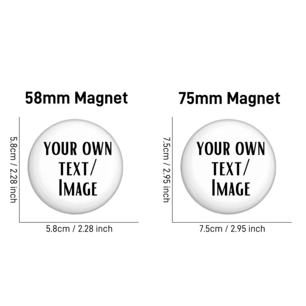 Aimant de réfrigérateur magnétique souple en fer blanc personnalisé, image de texte, étiquette intime personnalisée, cadeau d'anniversaire, vente en gros