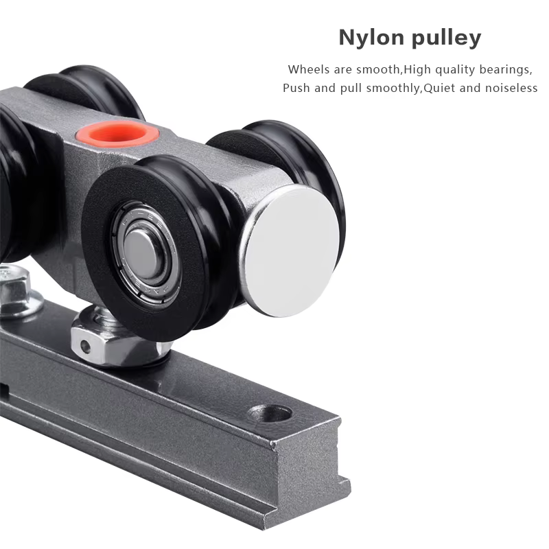 Rail de guidage invisible pour porte coulissante