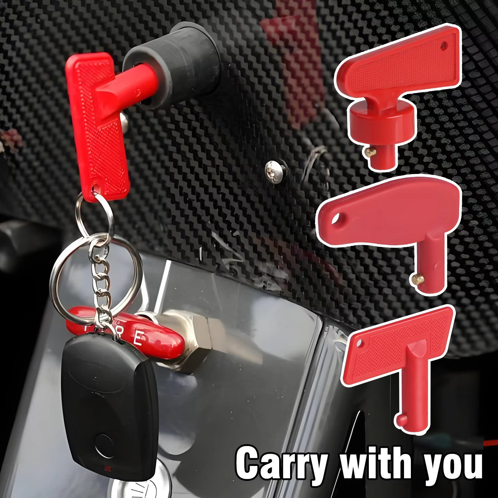 Interrupteur Rotatif Isolant Principal de Déconnexion de Batterie avec Clé pour Camion